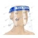 Viziera protectie din plastic cu burete si elastic